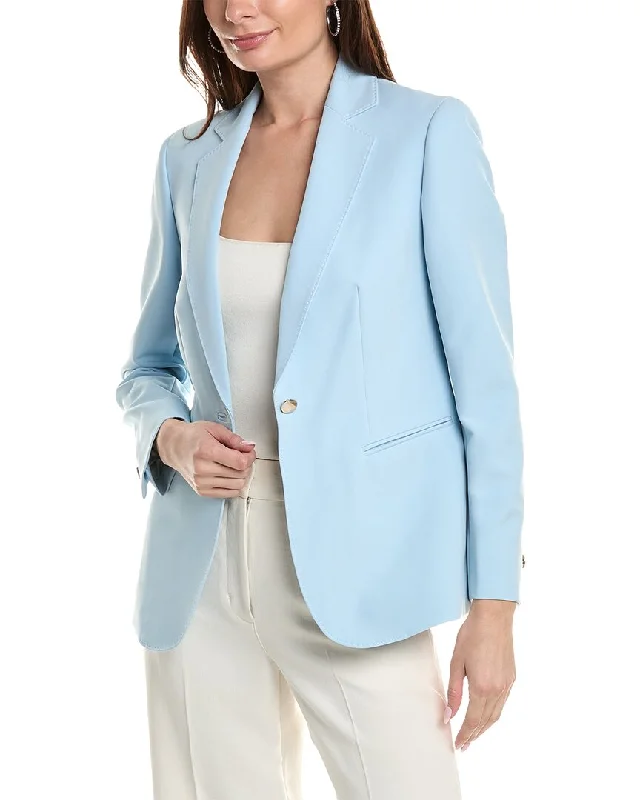 Anne Klein One-Button Notch Collar Jacket