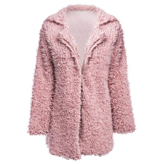 Pink coat / S