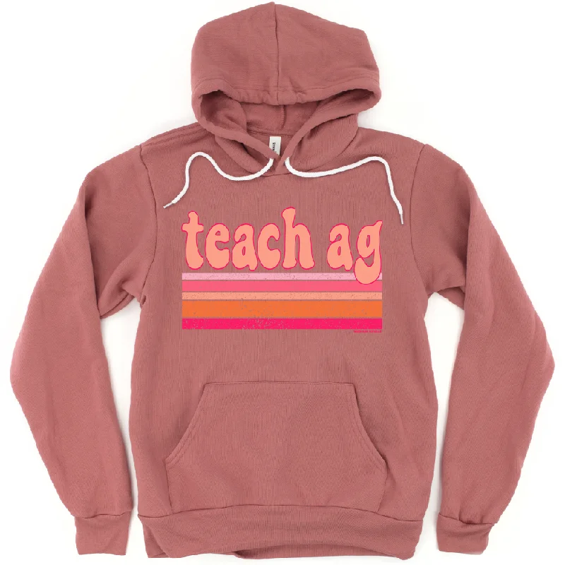 Peachy Teach Ag Hoodie (S-3XL) Unisex - Multiple Colors!