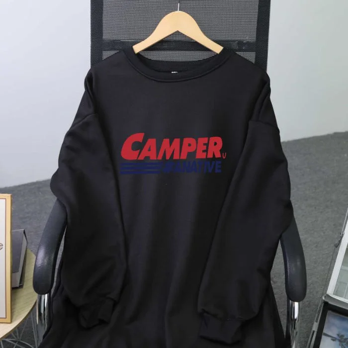 Black Slit plus Velvet [250G Large Hoody]] / Average Size