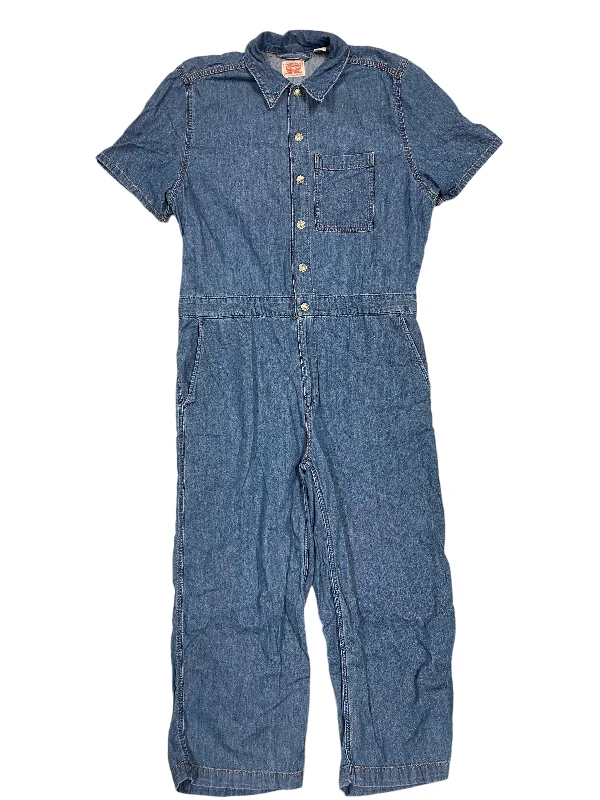 Blue Denim Jumpsuit Levis, Size Xl