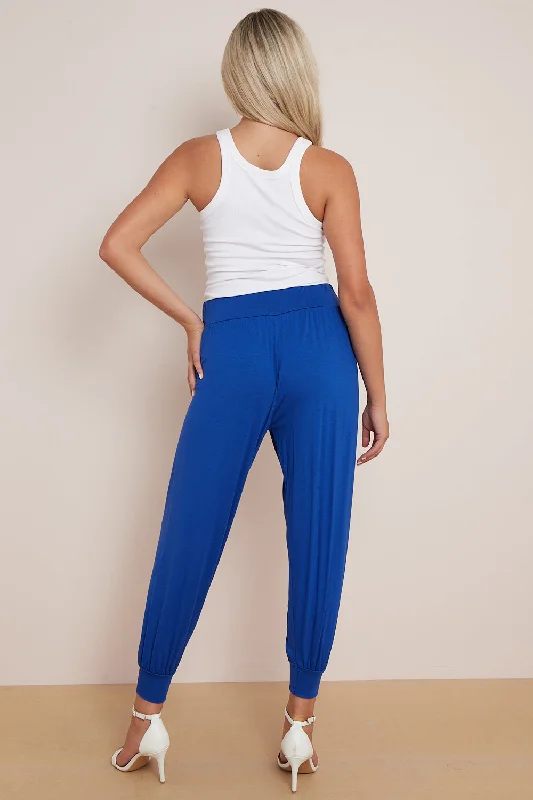 aftershock-london-royal-blue-harem-pants