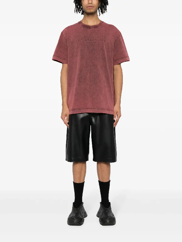 alexander-wang-embossed-logo-tee-in-compact-jersey-tees-300035609red