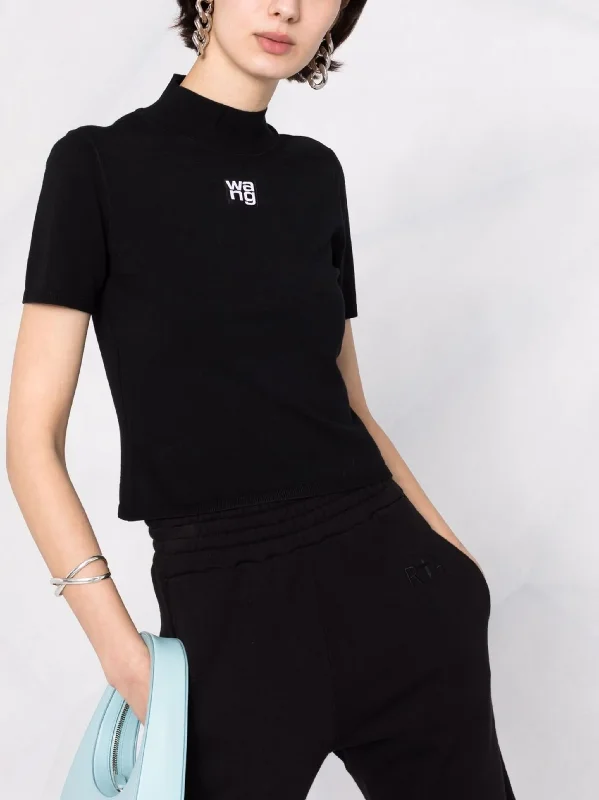 alexander-wang-logo-patch-mock-neck-top-in-bodycon-knit-tees-300030505blk