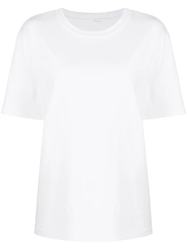 Puff Logo Tee In Cotton Jersey