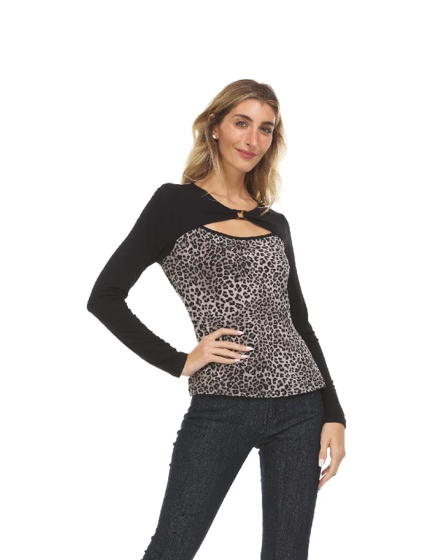 animal-print-with-cut-out-necklace-novelty-top