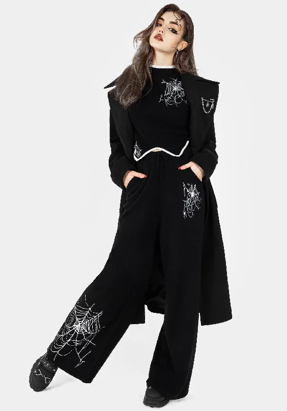 araneae-embroidered-wide-leg-knit-joggers