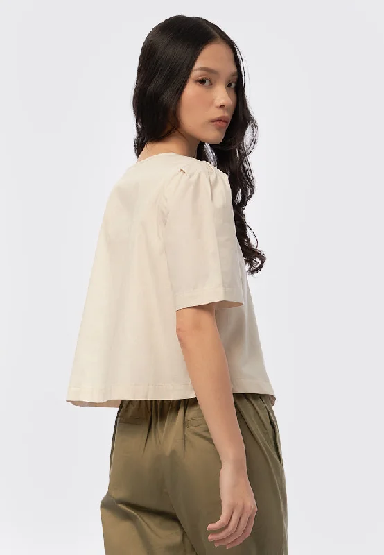 asymmetrical-short-sleeve-blouse-24g057-beige