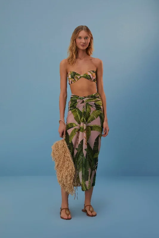 Banana Leaves Skirt