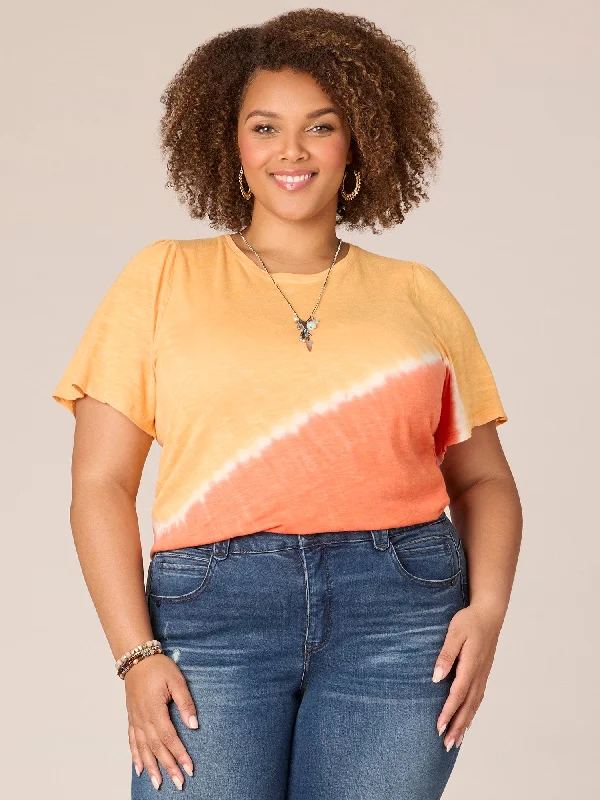 bell-sleeve-scoop-neck-placement-tie-dye-plus-size-knit-tee-wy271826d