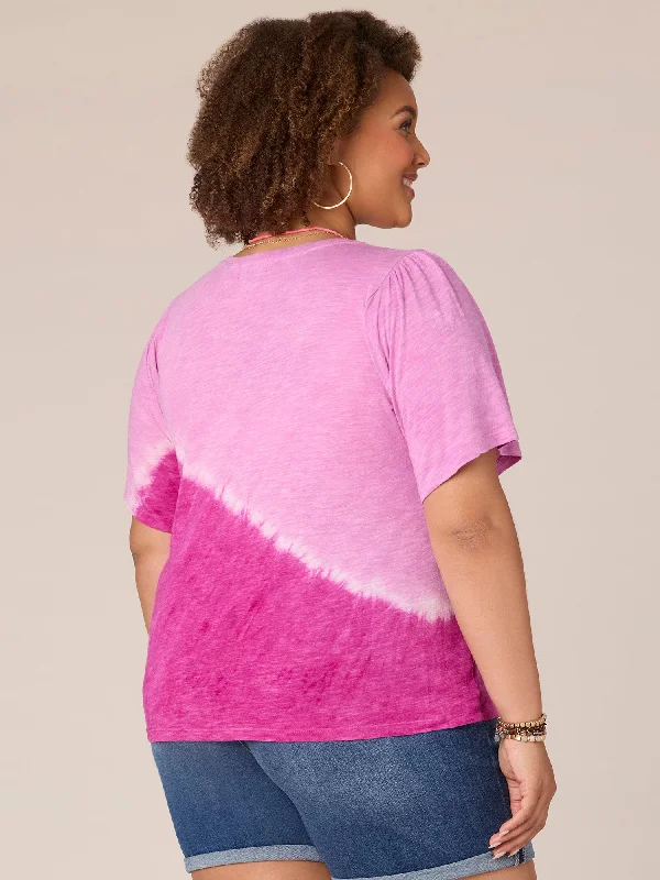 bell-sleeve-scoop-neck-placement-tie-dye-plus-size-knit-tee-wy271826d