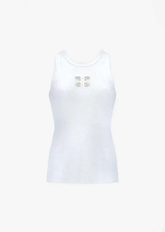 bevza-bb-monogram-tank-top-white