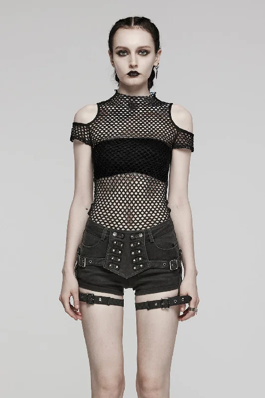 bitten-cold-shoulder-fishnet-top