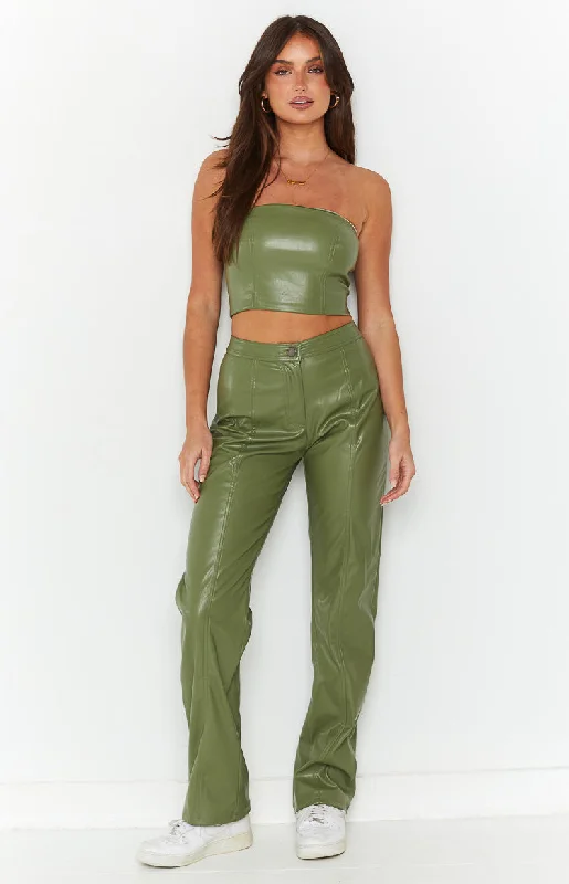 brielle-green-strapless-top