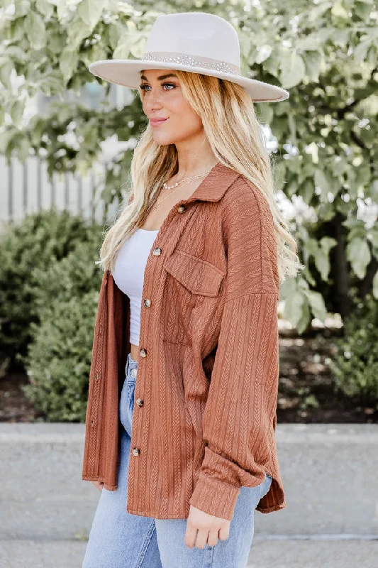 brown-textured-knit-shacket