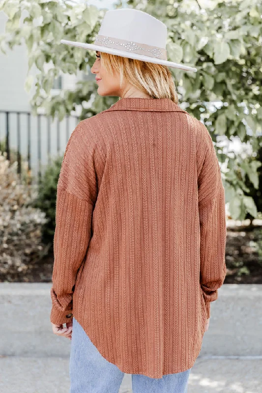 brown-textured-knit-shacket