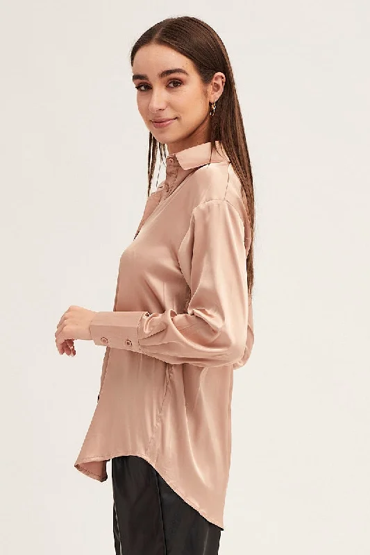 camel-neutral-satin-shirt-long-sleeve-collared-longline-wc2470-33wb