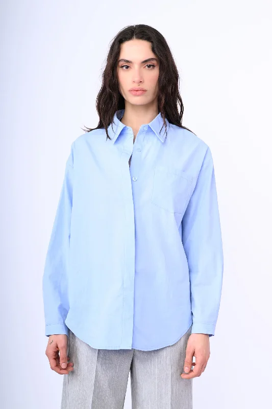 Camicia oversize in cotone