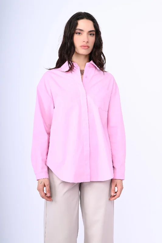 Camicia oversize in cotone