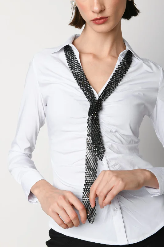 camicia-unita-con-cravatta-strass-nlo11bi-23-pe23