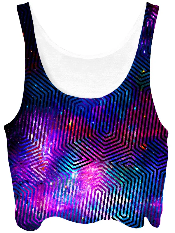 Celestial Finger Print Crop Top