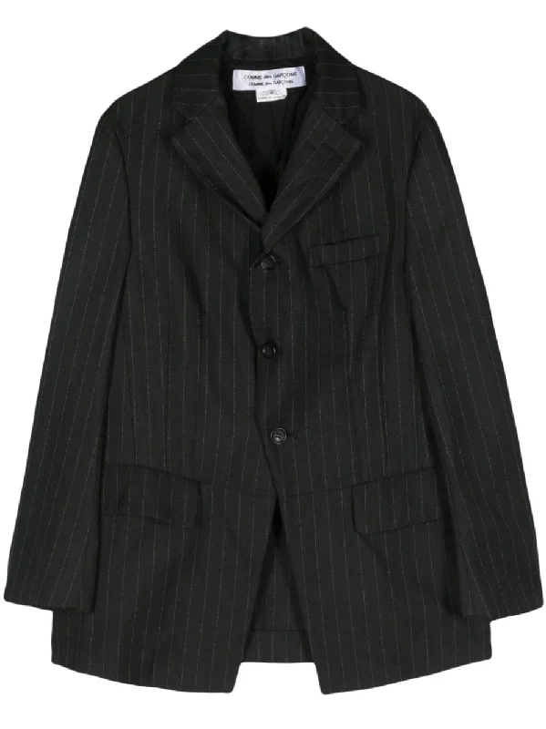 Single-Breasted Stripe Jacket