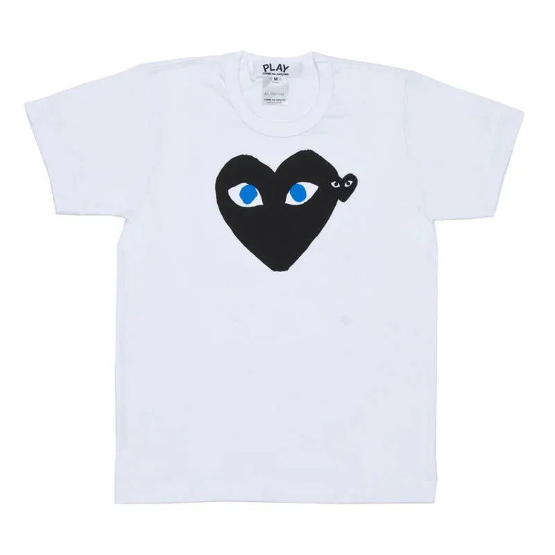 Black Heart With Blue Eyes Tee Unisex