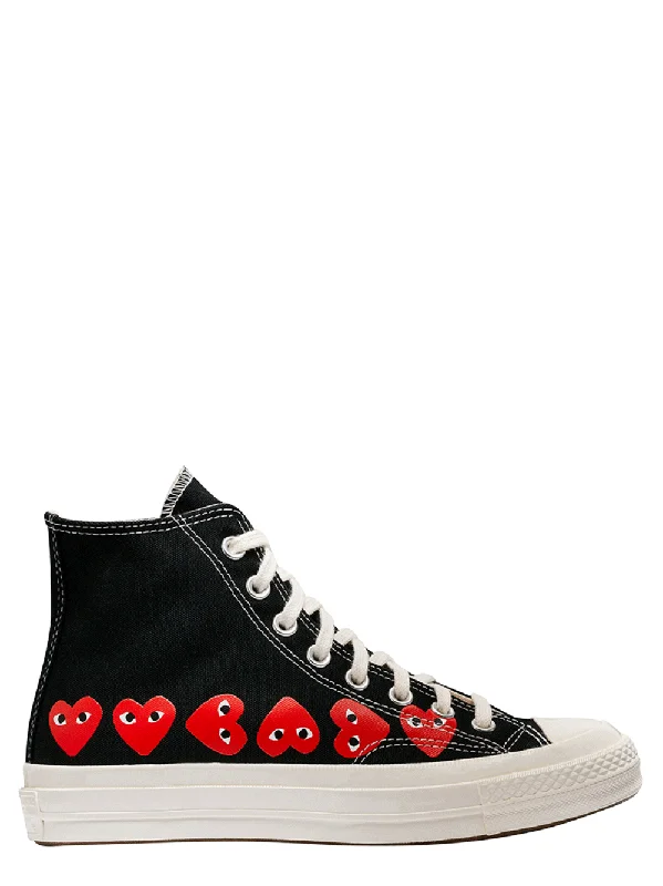 Converse Multi Red Heart High Top