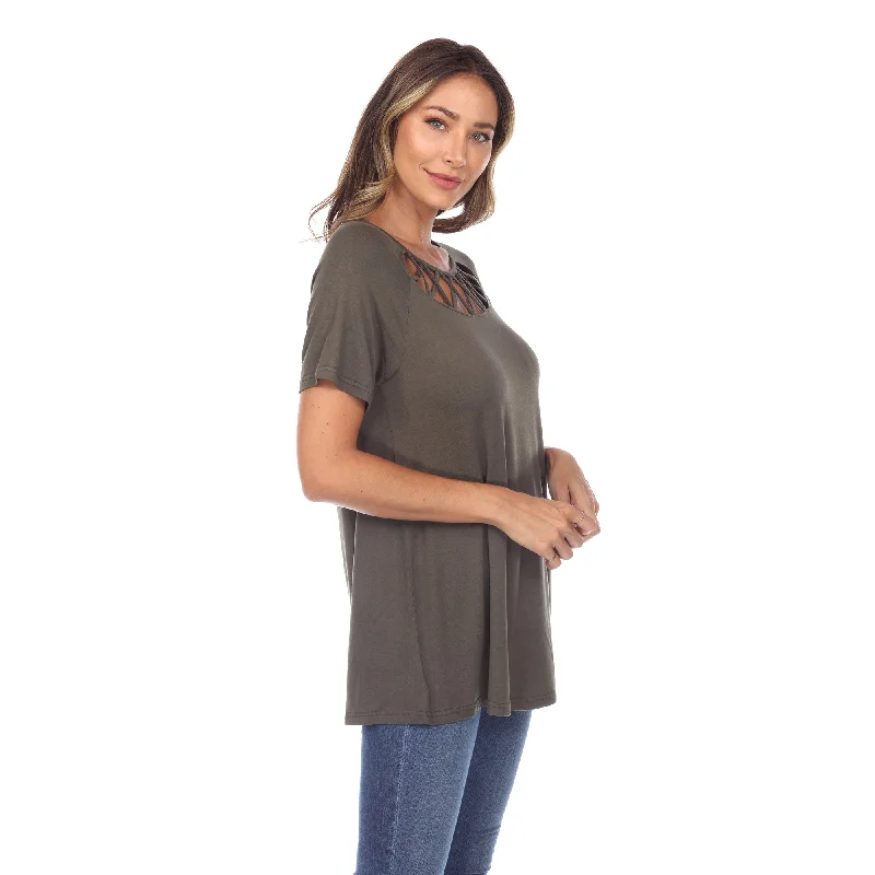 crisscross-cutout-short-sleeve-top