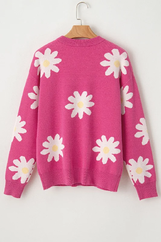 daisy-round-neck-dropped-shoulder-sweater