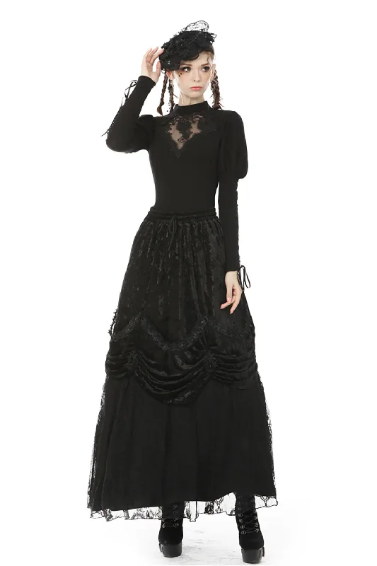 dead-roses-goth-puffed-sleeve-top