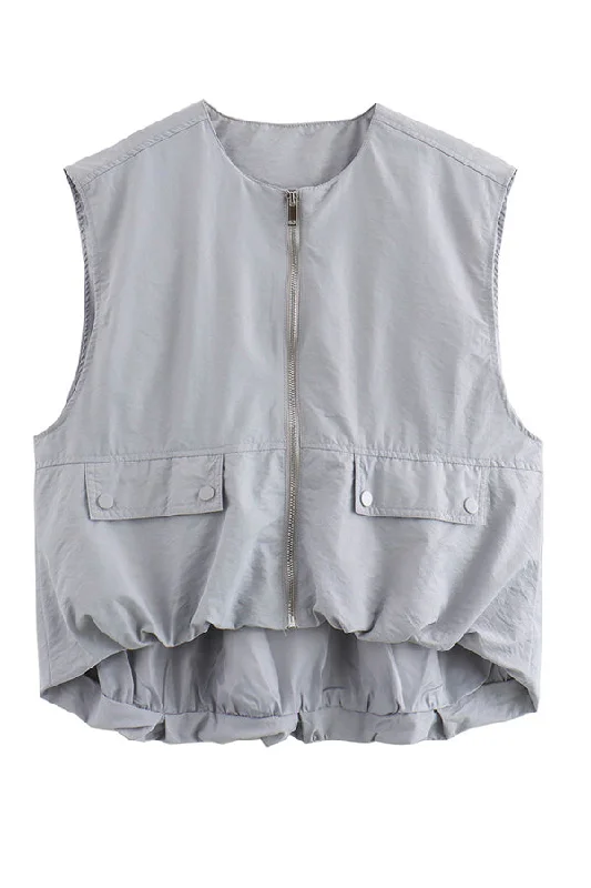 fashionable-loose-sleeveless-pocket-casual-jackets