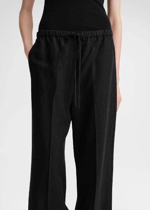 fluid-drawstring-trouser-black