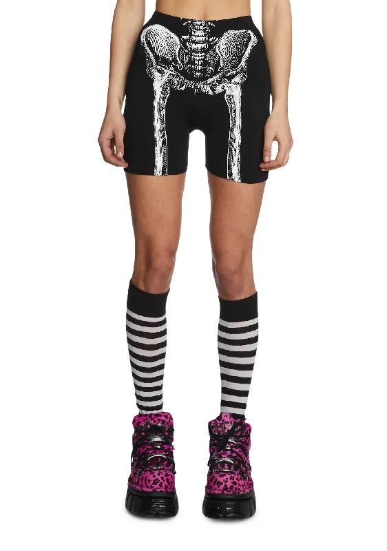 Freaky Frakture Skeleton Shorts