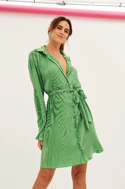 green-plisse-shirt-dress-front-button-dd12751-f3