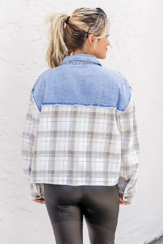 ivory-and-beige-plaid-detail-denim-jacket