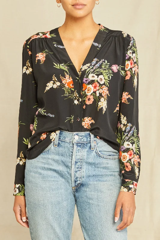 Kaya Silk Blouse - Treviso Floral