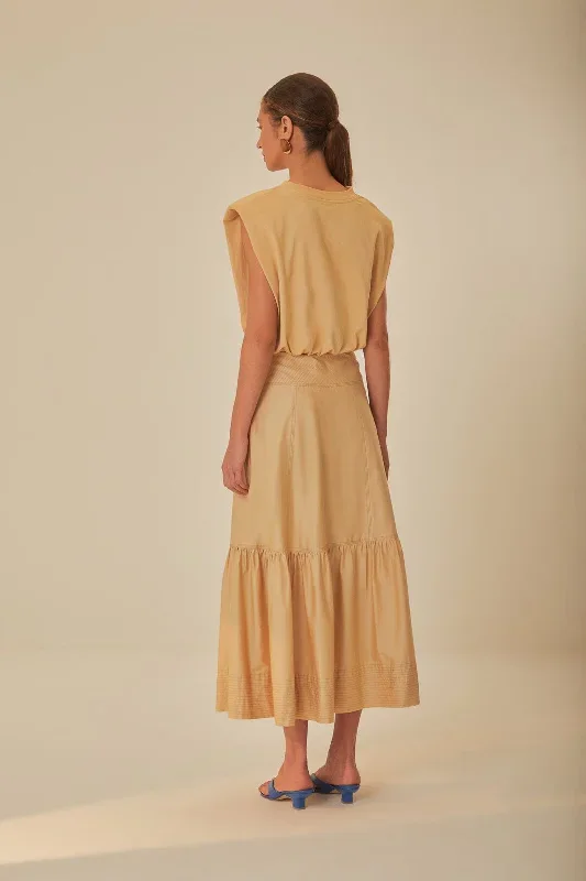 khaki-topstitching-yoke-maxi-skirt-2