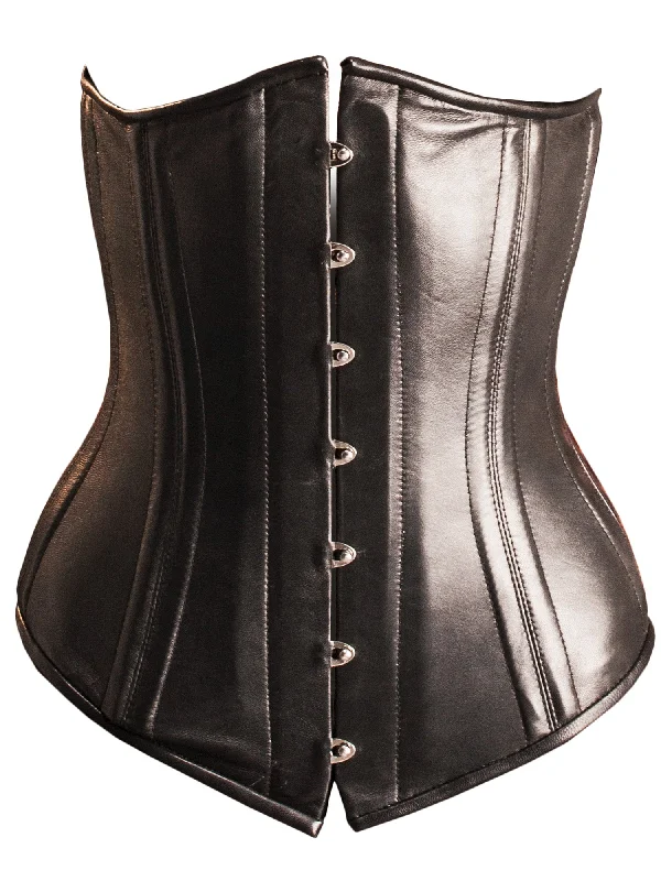 Leather Fully Boned Underbust Corset