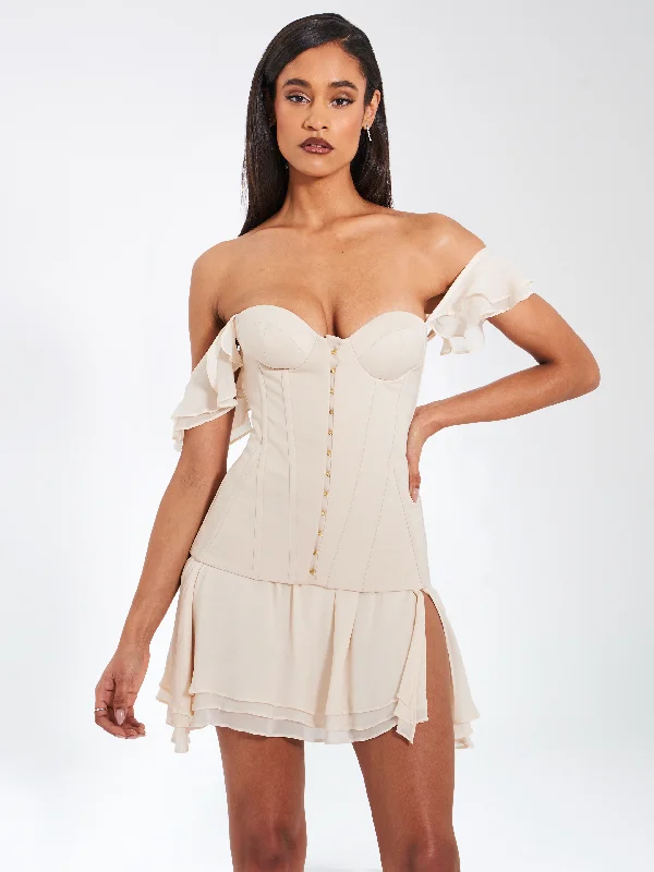 marica-beige-satin-corset-mini-dress