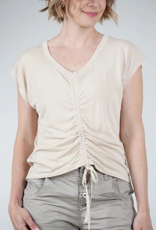 mystree-front-ruched-modal-top-13489-front-ruched-modal-top-sand