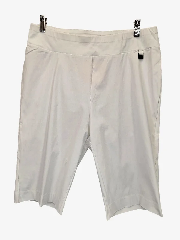 Noni B Begaline White Shorts Size 14