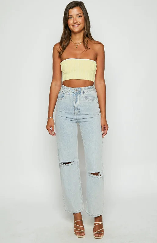 pia-yellow-contrast-bind-knit-tube-top