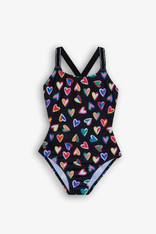 Colorful Heart Swimsuit