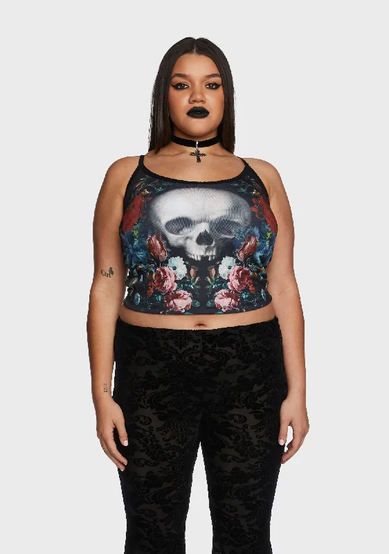 Plus Blooming Demise Cami Tank