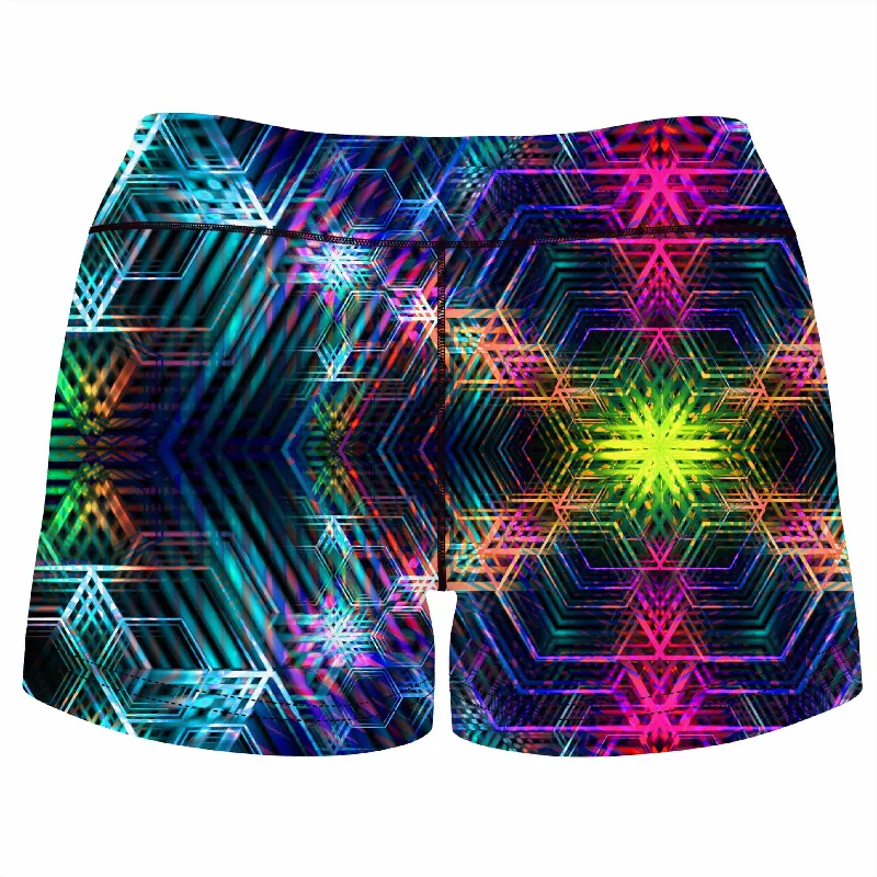 psychedelia-high-waisted-womens-shorts