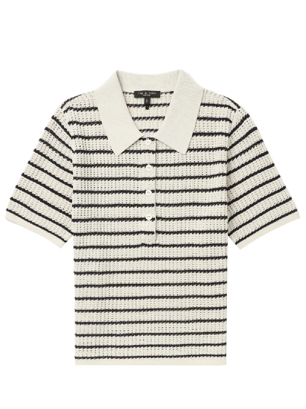 Viola Stripe Polo