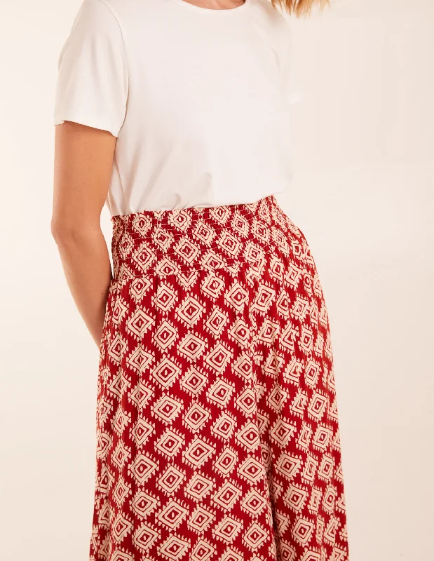 red-shirred-waist-wide-leg-aztec-trouser