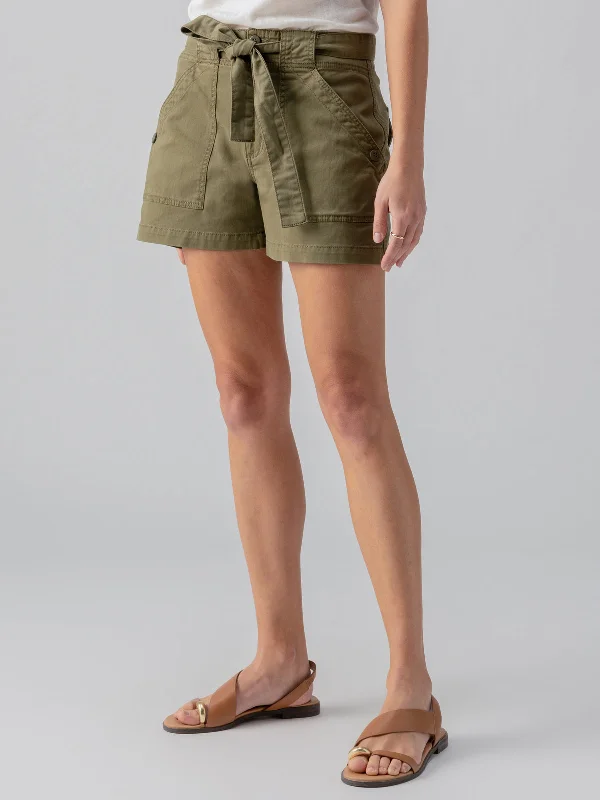 Reissue Sash Standard Rise Short Burnt Olive