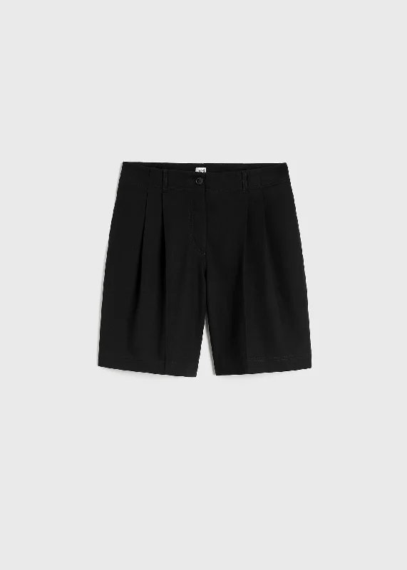 relaxed-twill-shorts-black